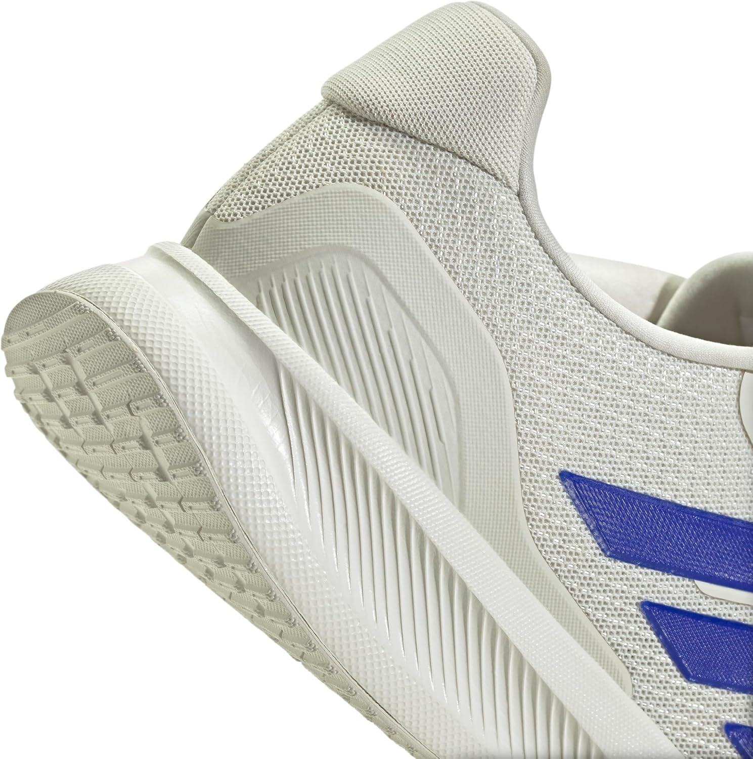 image:imageadidas Mens Runfalcon 5 Wide Running ShoesOrbit GreyLucid BlueWhite