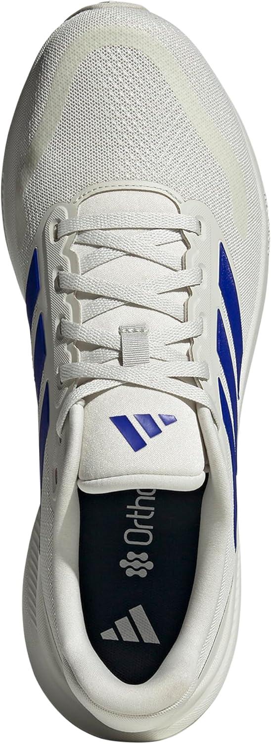image:imageadidas Mens Runfalcon 5 Wide Running ShoesOrbit GreyLucid BlueWhite