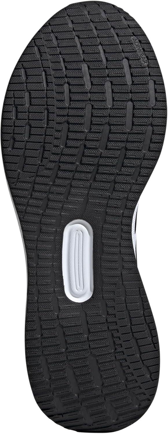 image:imageadidas Mens Runfalcon 5 Wide Running ShoesWhiteBlackBetter Scarlet
