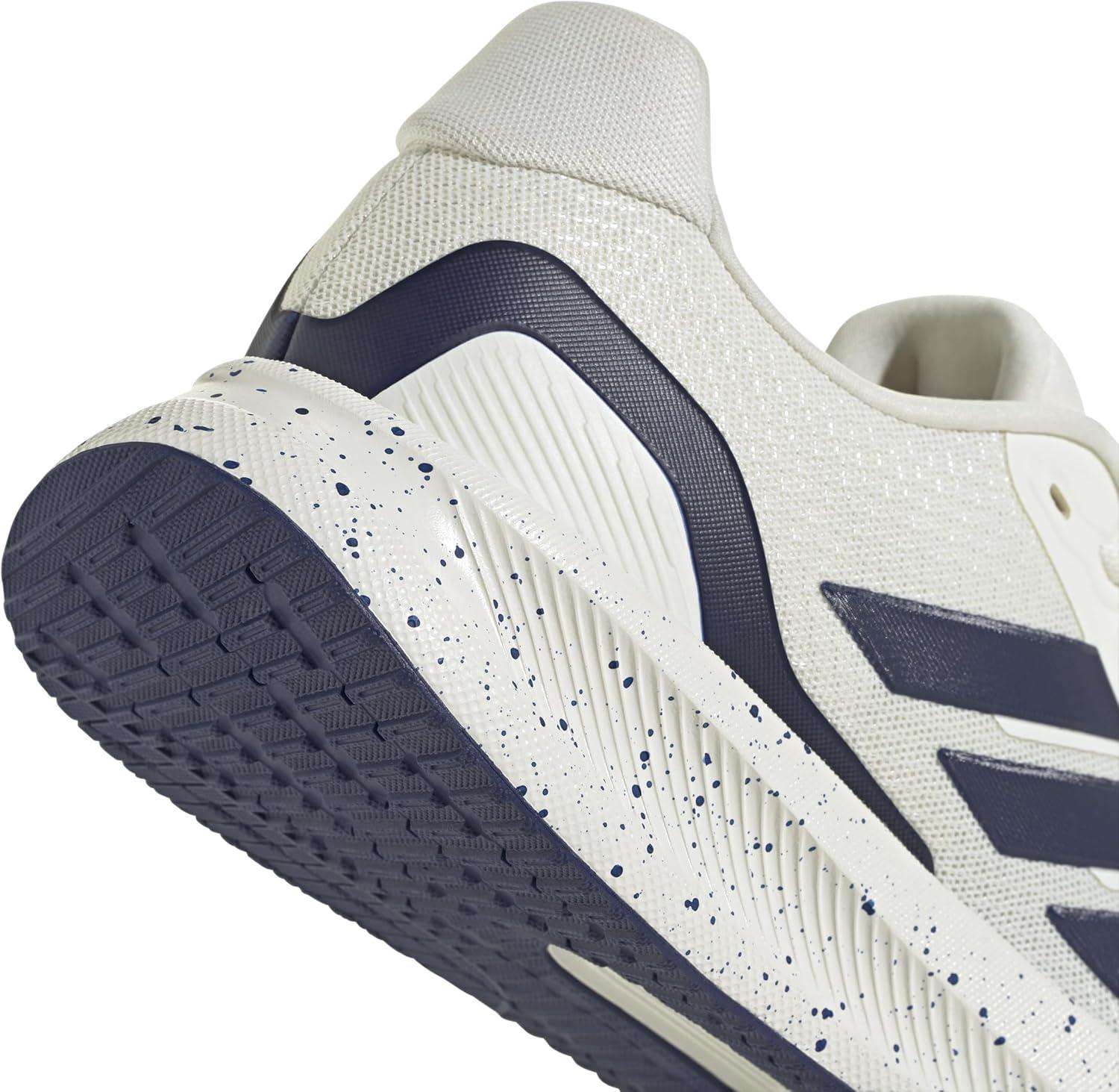 image:imageadidas Mens Runfalcon 5 Wide Running ShoesWhiteDark BlueBlack