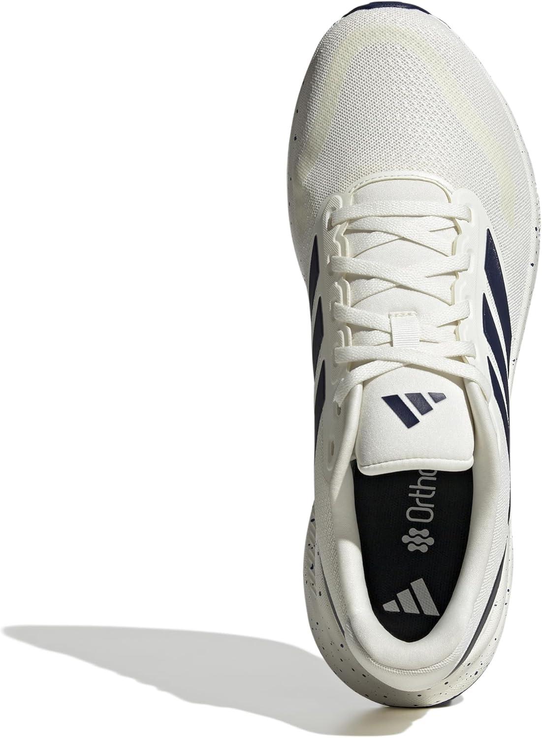 image:imageadidas Mens Runfalcon 5 Wide Running ShoesWhiteDark BlueBlack