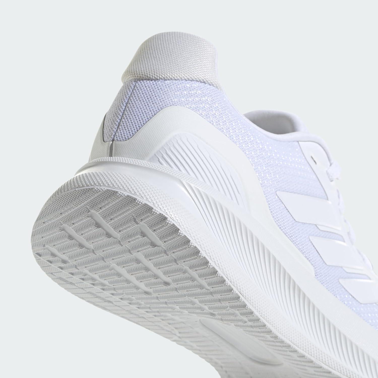 image:imageadidas Mens Runfalcon 5 Wide Running ShoesWhiteWhiteWhite