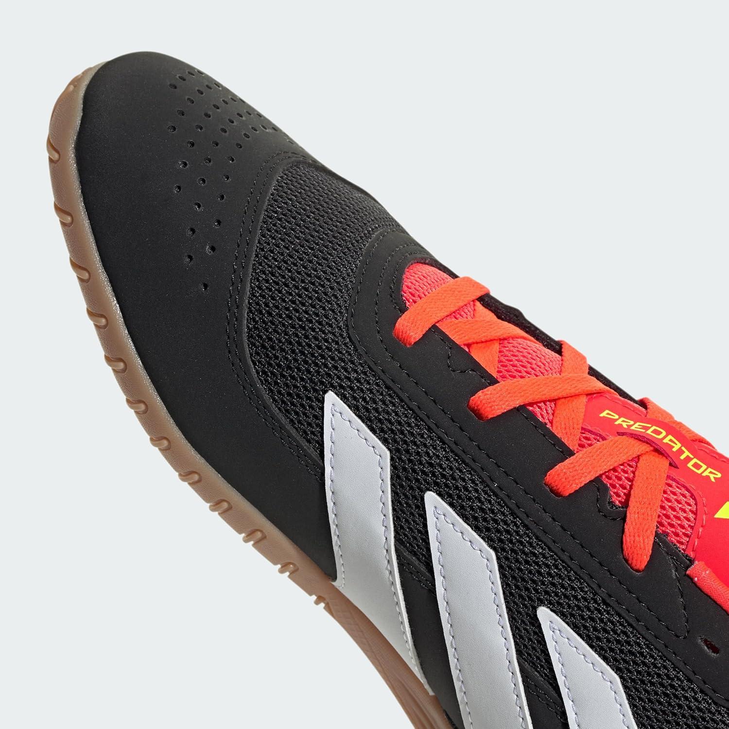 image:imageadidas Unisex 24 Club Indoor SalaBlackWhiteSolar Red