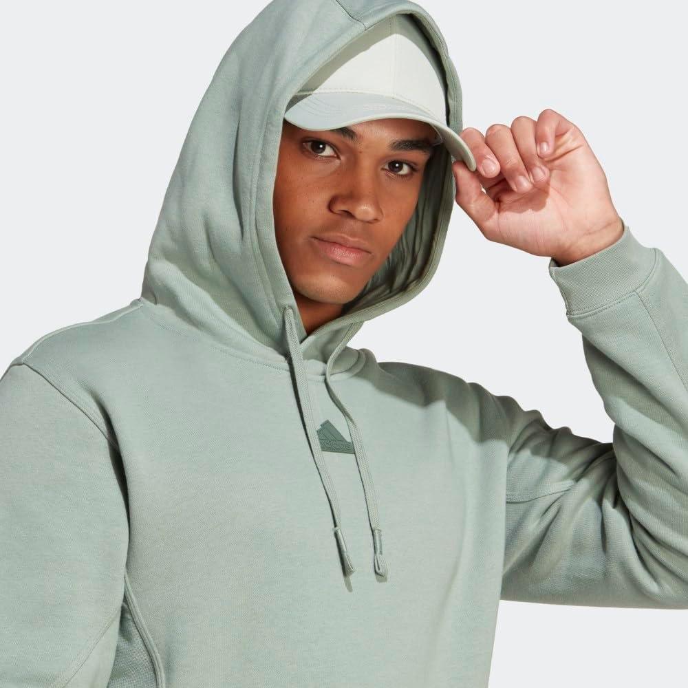 image:imageadidas mens City Escape HoodieSilver Green