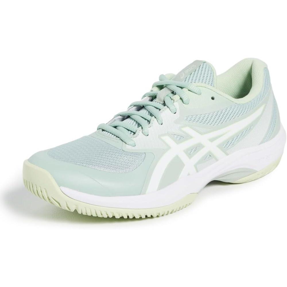 image:imageASICS Womens Game FF Tennis SneakersLichen RockWhite