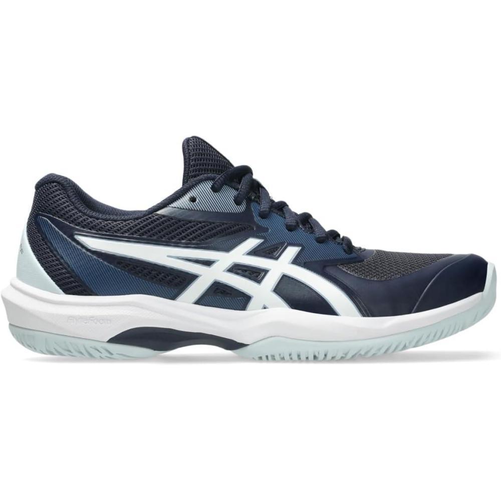 image:imageASICS Womens Game FF Tennis SneakersMidnightWhite