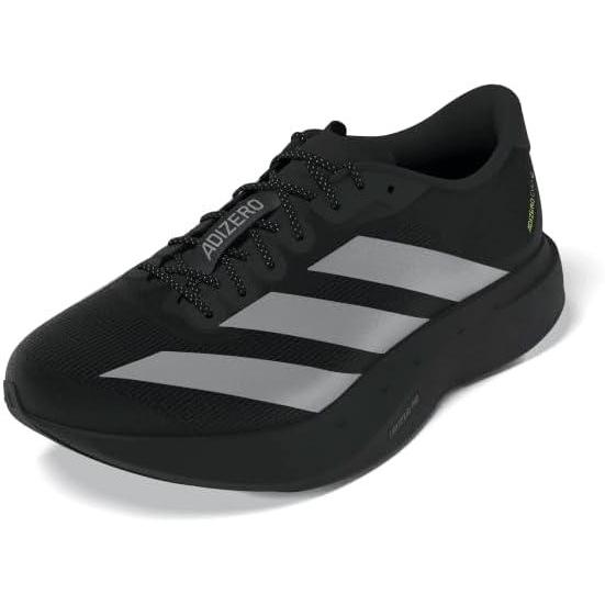 image:imageadidas Mens Adizero Evo Sl M ShoesBlackSilver MetallicSignal Green