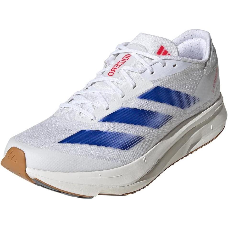 image:imageadidas Mens Adizero Sl2 ShoesWhiteTeam Royal BluePure Ruby