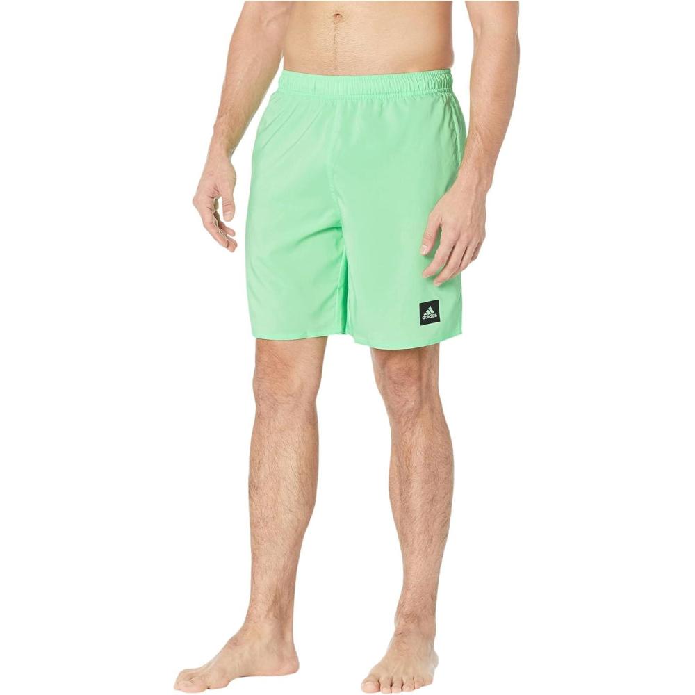 image:imageadidas Mens Classic Length Solid Swim ShortsBeam Green