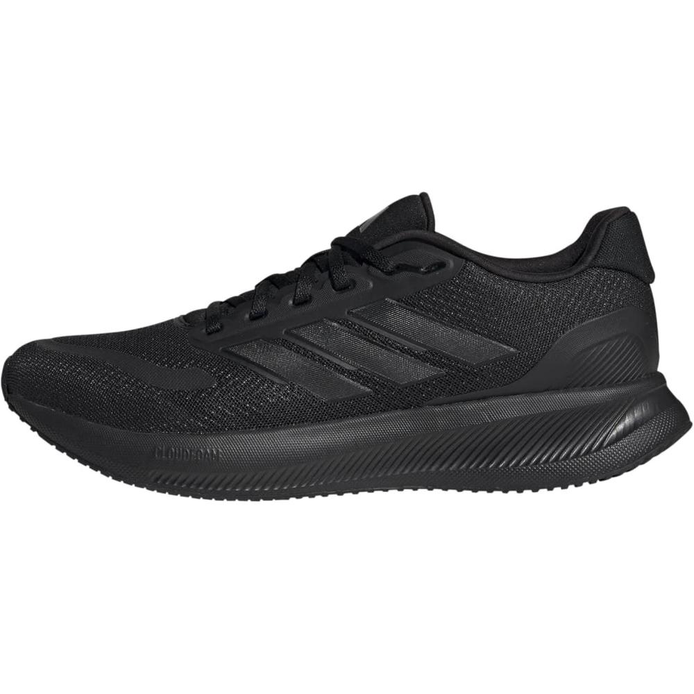 image:imageadidas Mens Runfalcon 5 Wide Running ShoesBlackBlackBlack