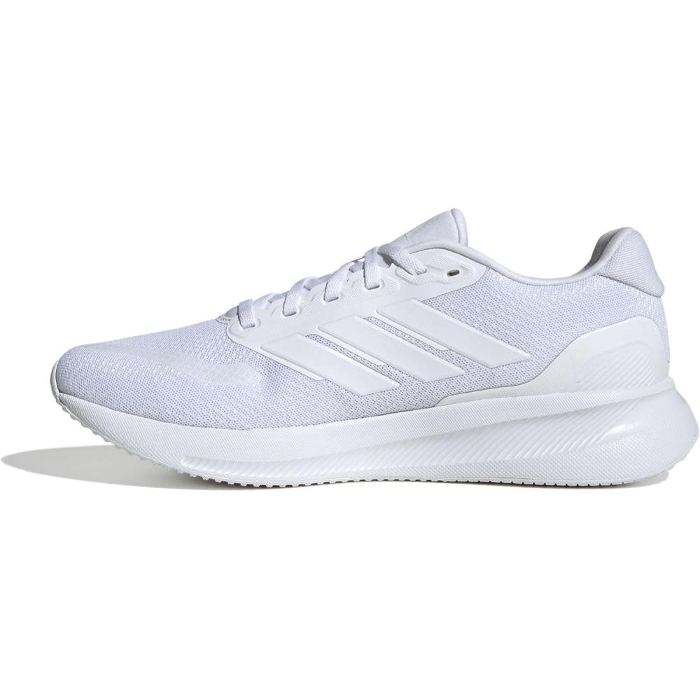 image:imageadidas Mens Runfalcon 5 Wide Running ShoesFtwr White Ftwr White Core Black