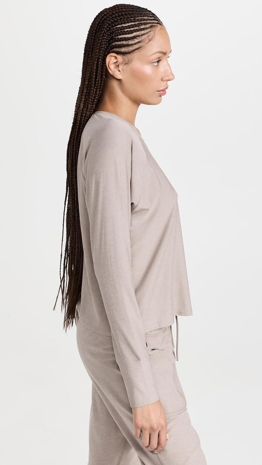 image:imageBeyond Yoga Womens Featherweight Daydreamer PulloverBirch Heather