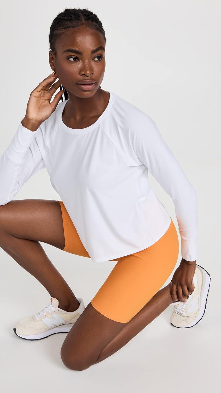 image:imageBeyond Yoga Womens Featherweight Daydreamer PulloverCloud White