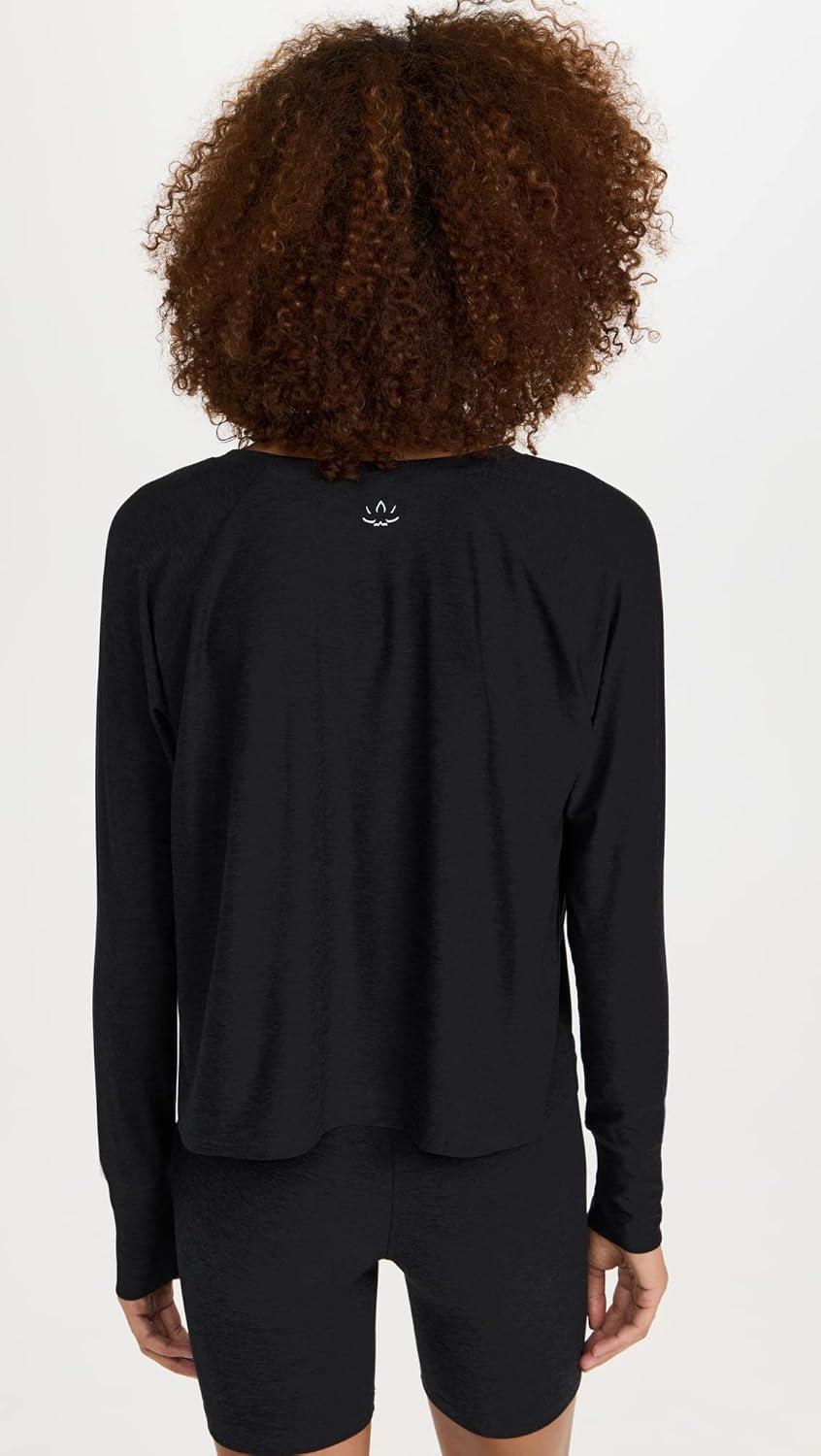 image:imageBeyond Yoga Womens Featherweight Daydreamer PulloverDarkest Night