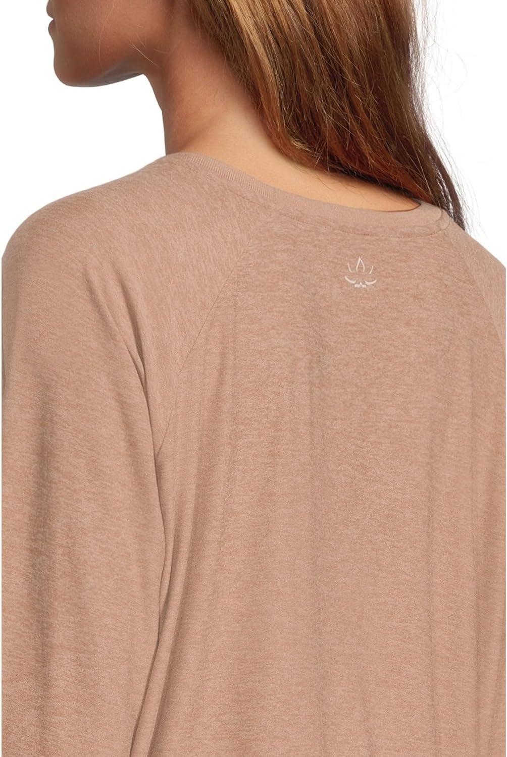 image:imageBeyond Yoga Womens Featherweight Daydreamer PulloverDesert Sand Heather