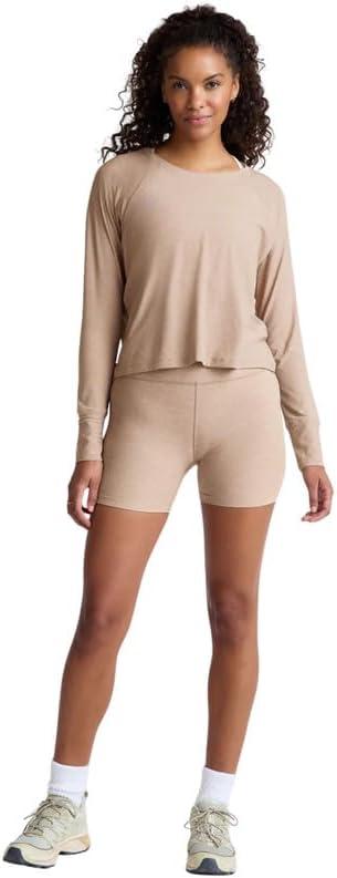image:imageBeyond Yoga Womens Featherweight Daydreamer PulloverSand Swept Heather