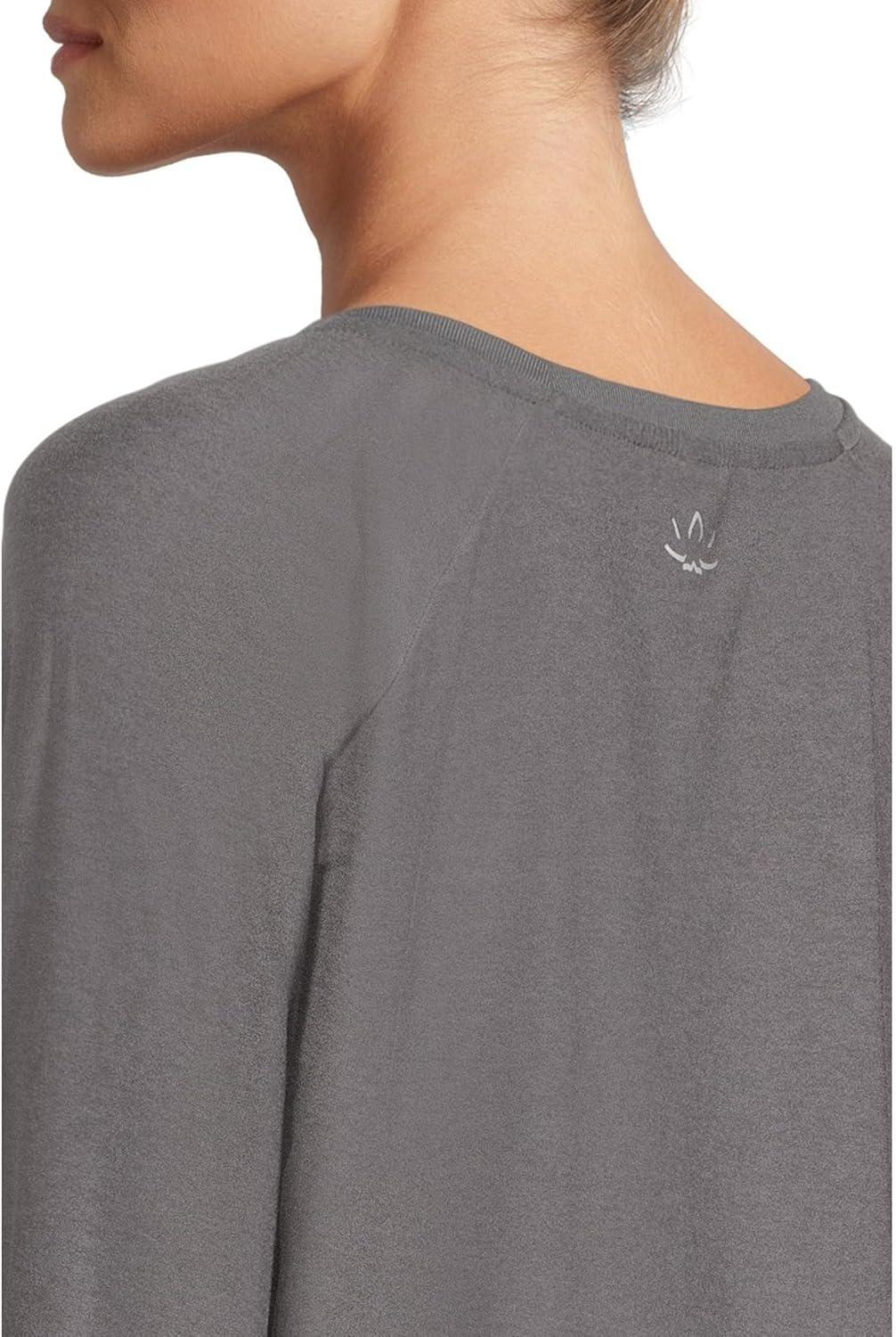image:imageBeyond Yoga Womens Featherweight Daydreamer PulloverTrue Gray Heather