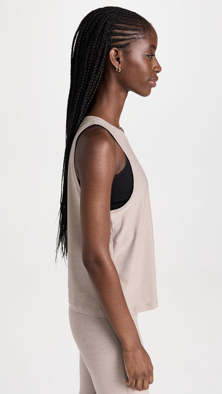 image:imageBeyond Yoga Womens Featherweight Rebalance TankBirch Heather