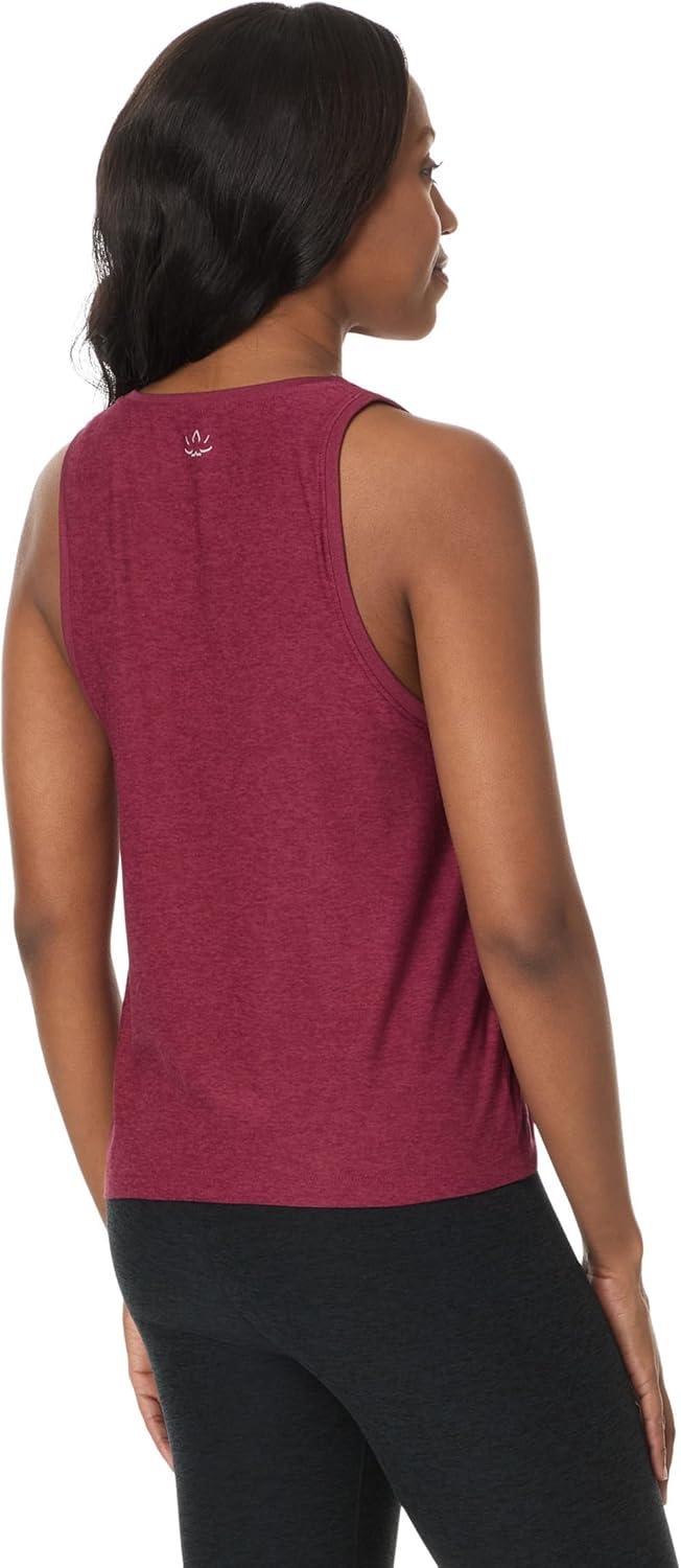 image:imageBeyond Yoga Womens Featherweight Rebalance TankBordeaux Heather