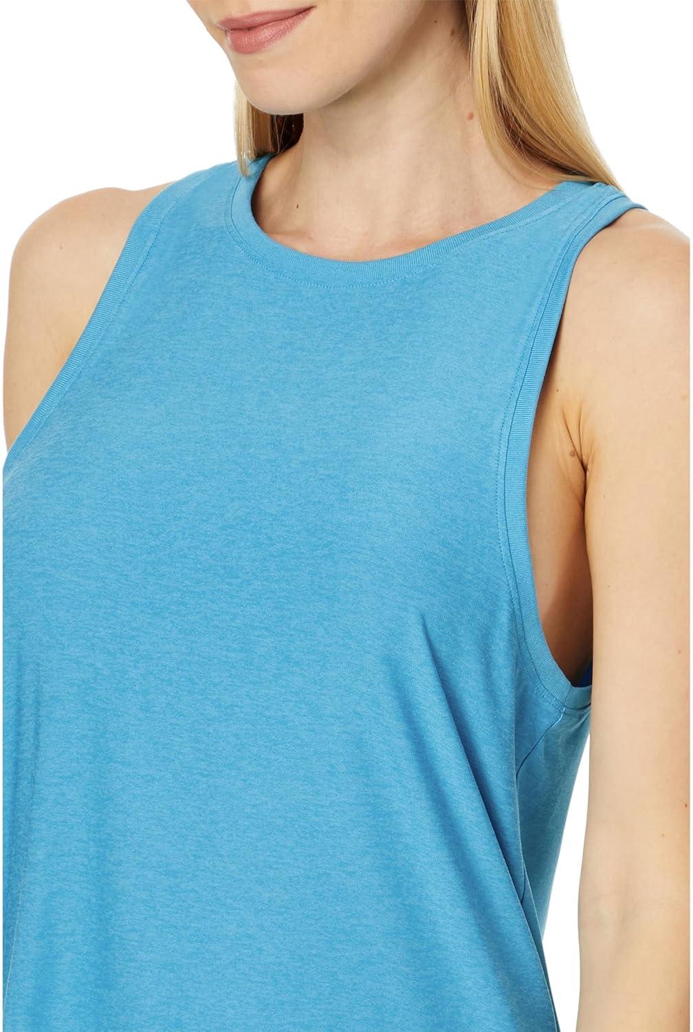 image:imageBeyond Yoga Womens Featherweight Rebalance TankCali Blue Heather