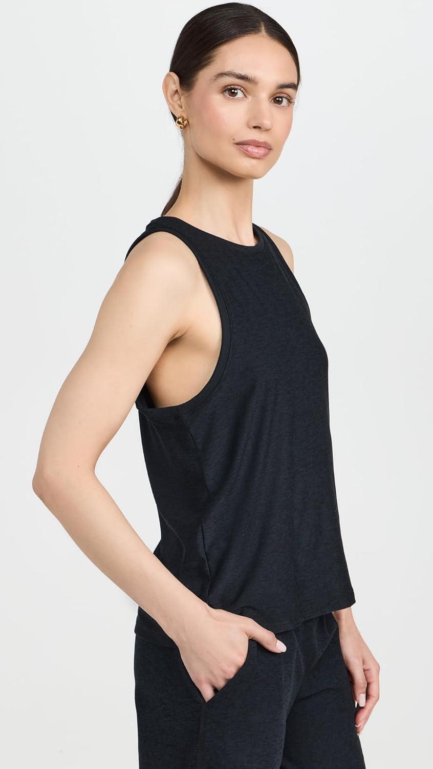 image:imageBeyond Yoga Womens Featherweight Rebalance TankDarkest Night