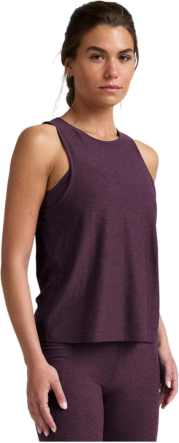 image:imageBeyond Yoga Womens Featherweight Rebalance TankEggplant Purple Heather