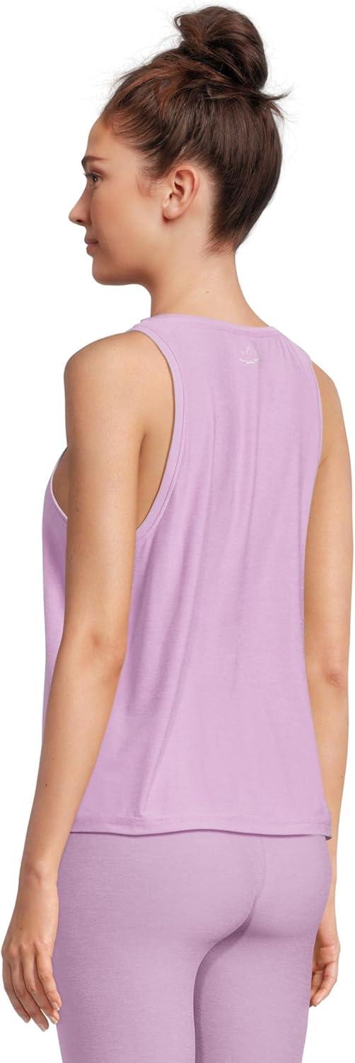 image:imageBeyond Yoga Womens Featherweight Rebalance TankLilac Petal Heather