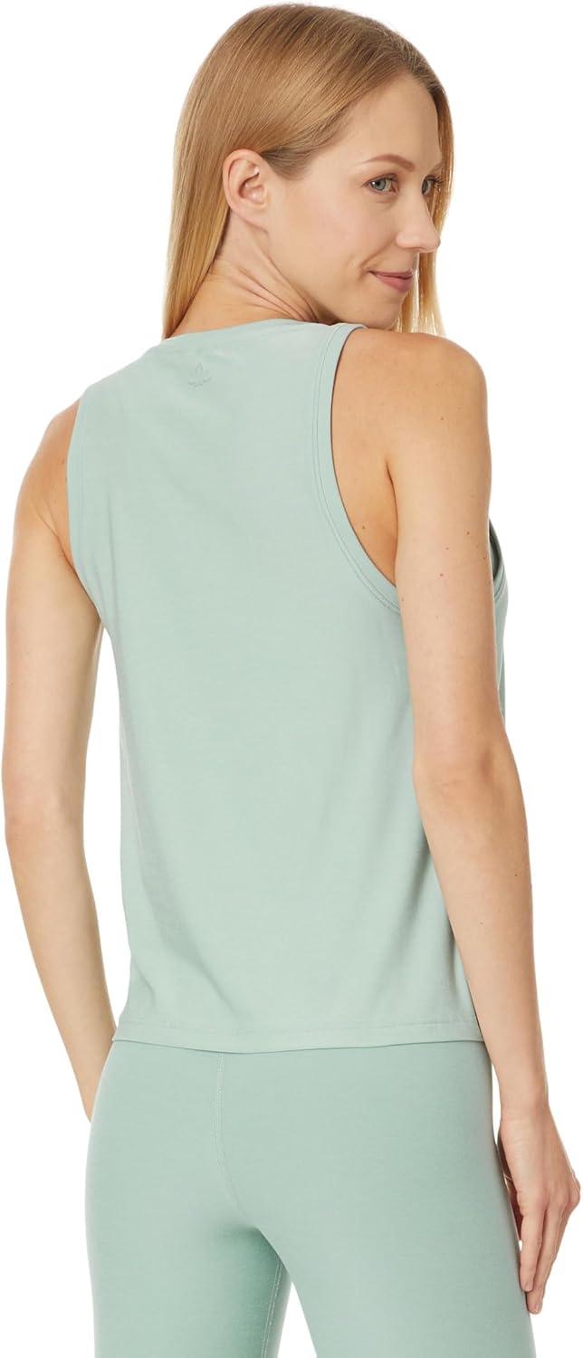 image:imageBeyond Yoga Womens Featherweight Rebalance TankMinty Slate Heather