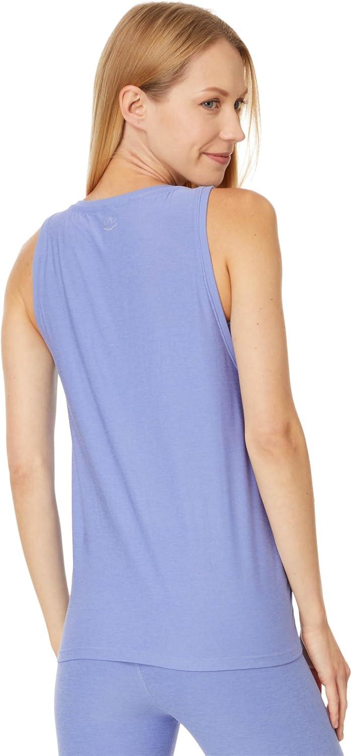 image:imageBeyond Yoga Womens Featherweight Rebalance TankPeriwinkle Cloud Heather