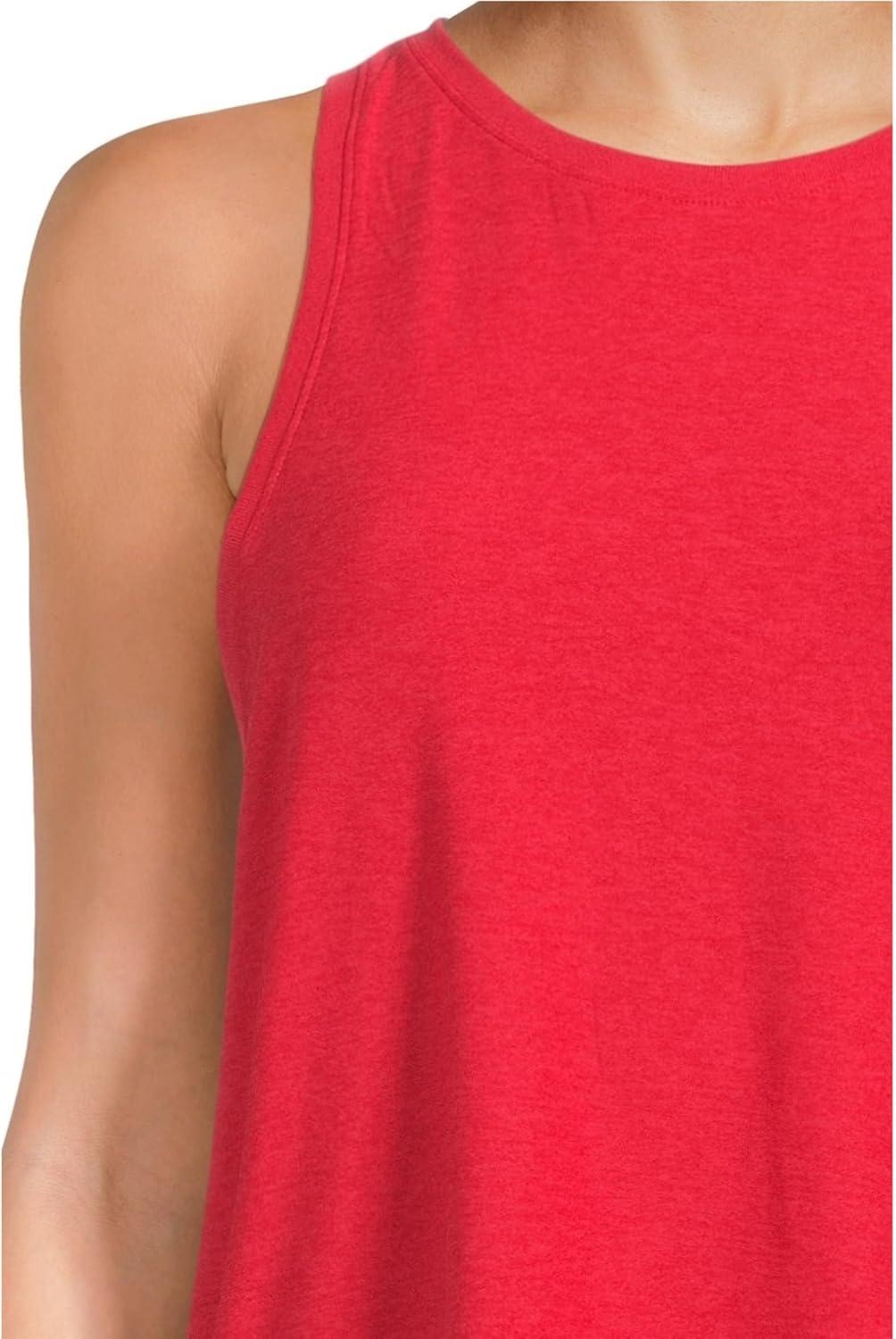 image:imageBeyond Yoga Womens Featherweight Rebalance TankRuby Red Heather