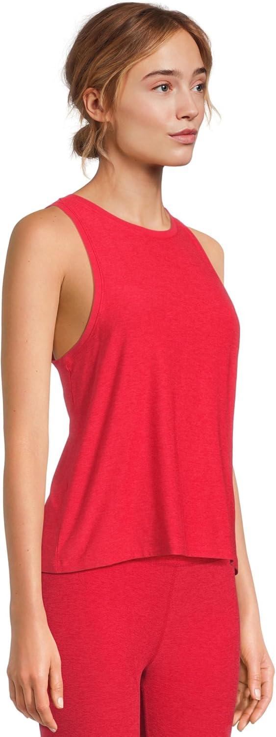 image:imageBeyond Yoga Womens Featherweight Rebalance TankRuby Red Heather