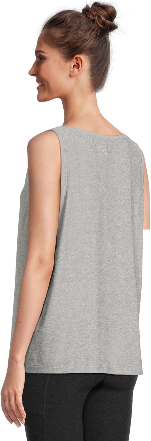 image:imageBeyond Yoga Womens Featherweight Rebalance TankSilver Mist
