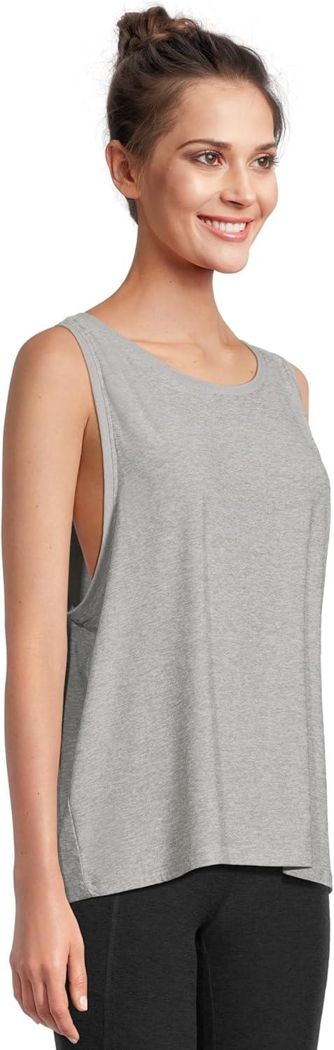 image:imageBeyond Yoga Womens Featherweight Rebalance TankSilver Mist