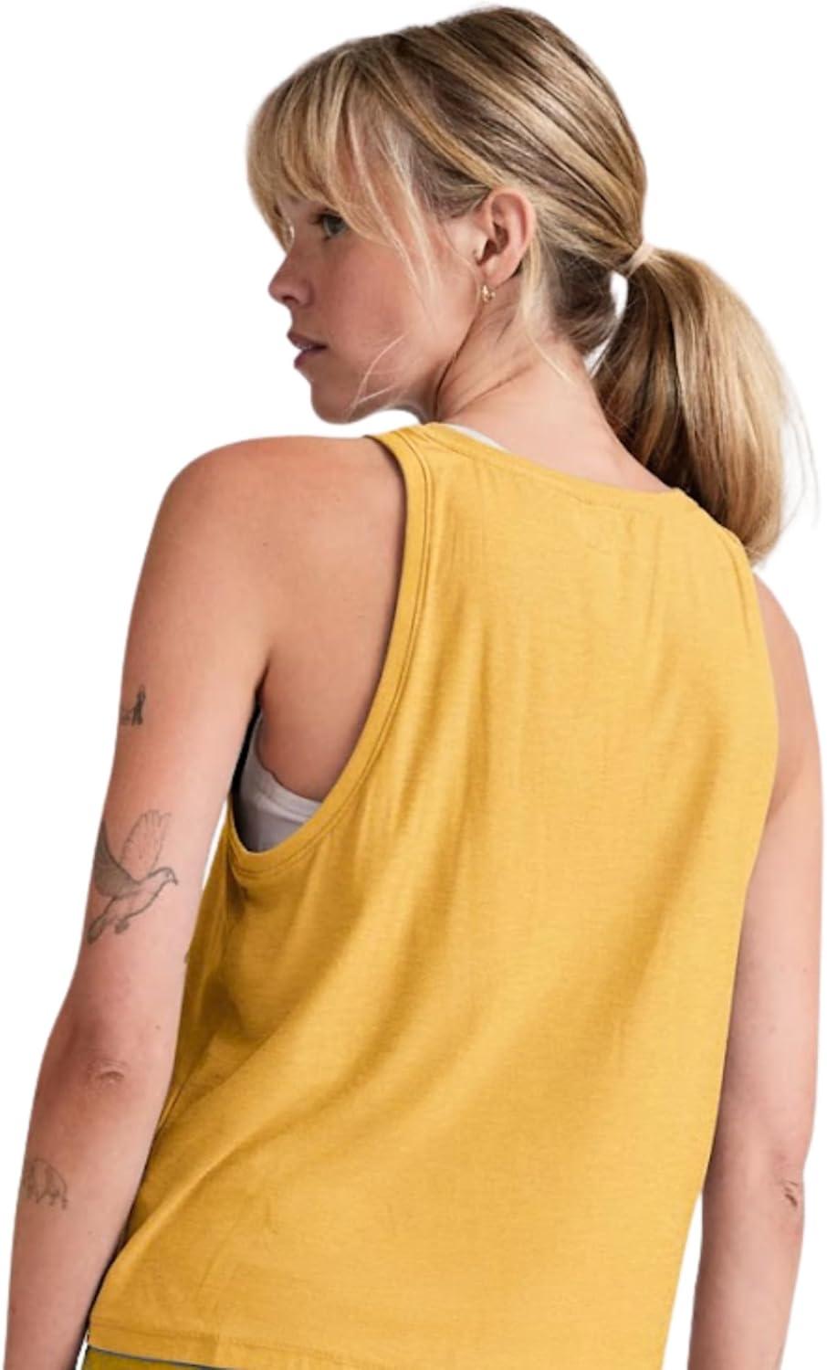 image:imageBeyond Yoga Womens Featherweight Rebalance TankSunflower Heather