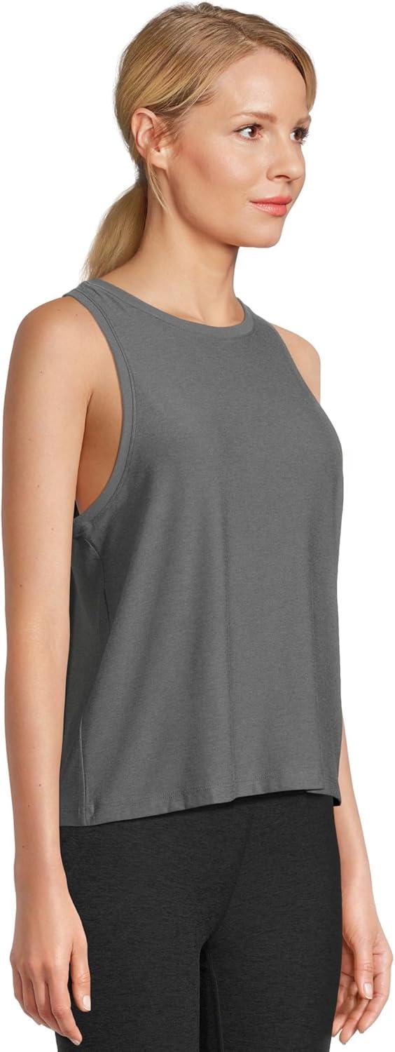 image:imageBeyond Yoga Womens Featherweight Rebalance TankTrue Gray Heather