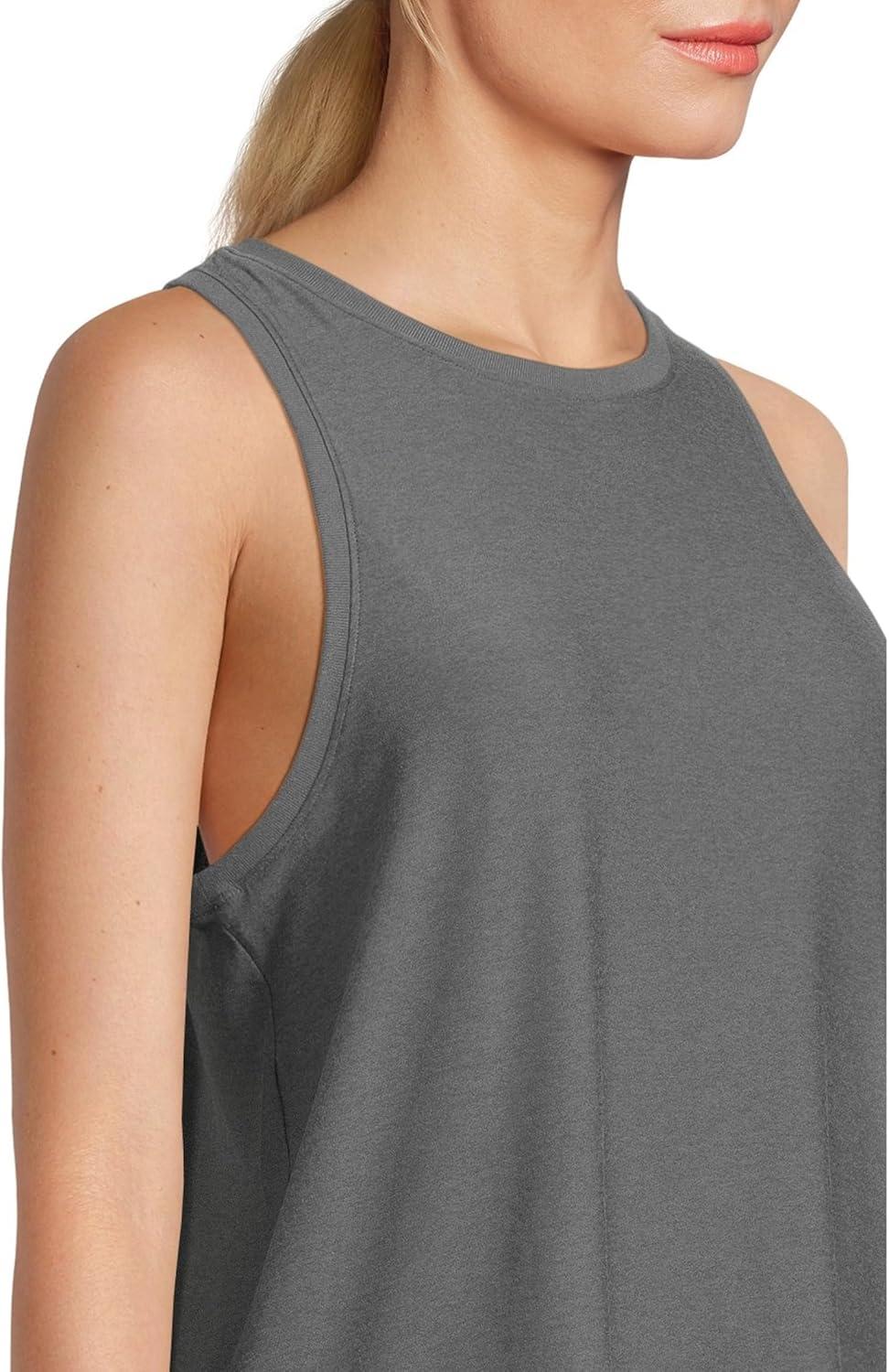 image:imageBeyond Yoga Womens Featherweight Rebalance TankTrue Gray Heather