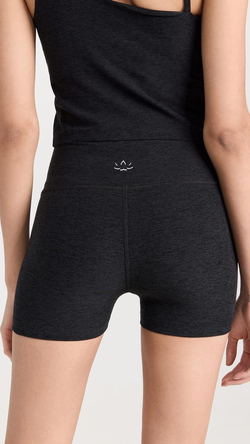 image:imageBeyond Yoga Womens Spacedye Keep Pace 3quot ShortsDarkest Night