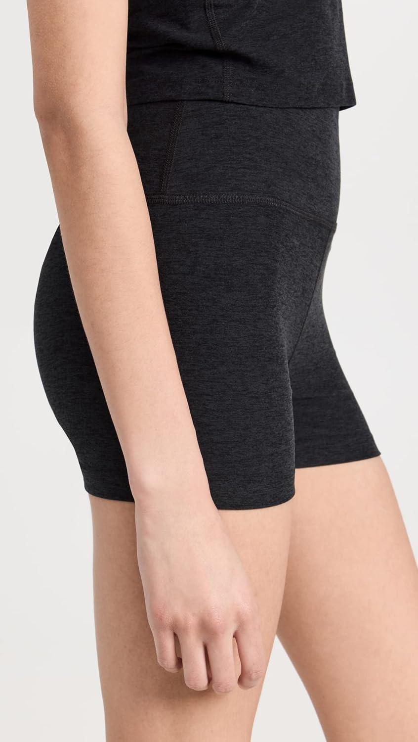 image:imageBeyond Yoga Womens Spacedye Keep Pace 3quot ShortsDarkest Night