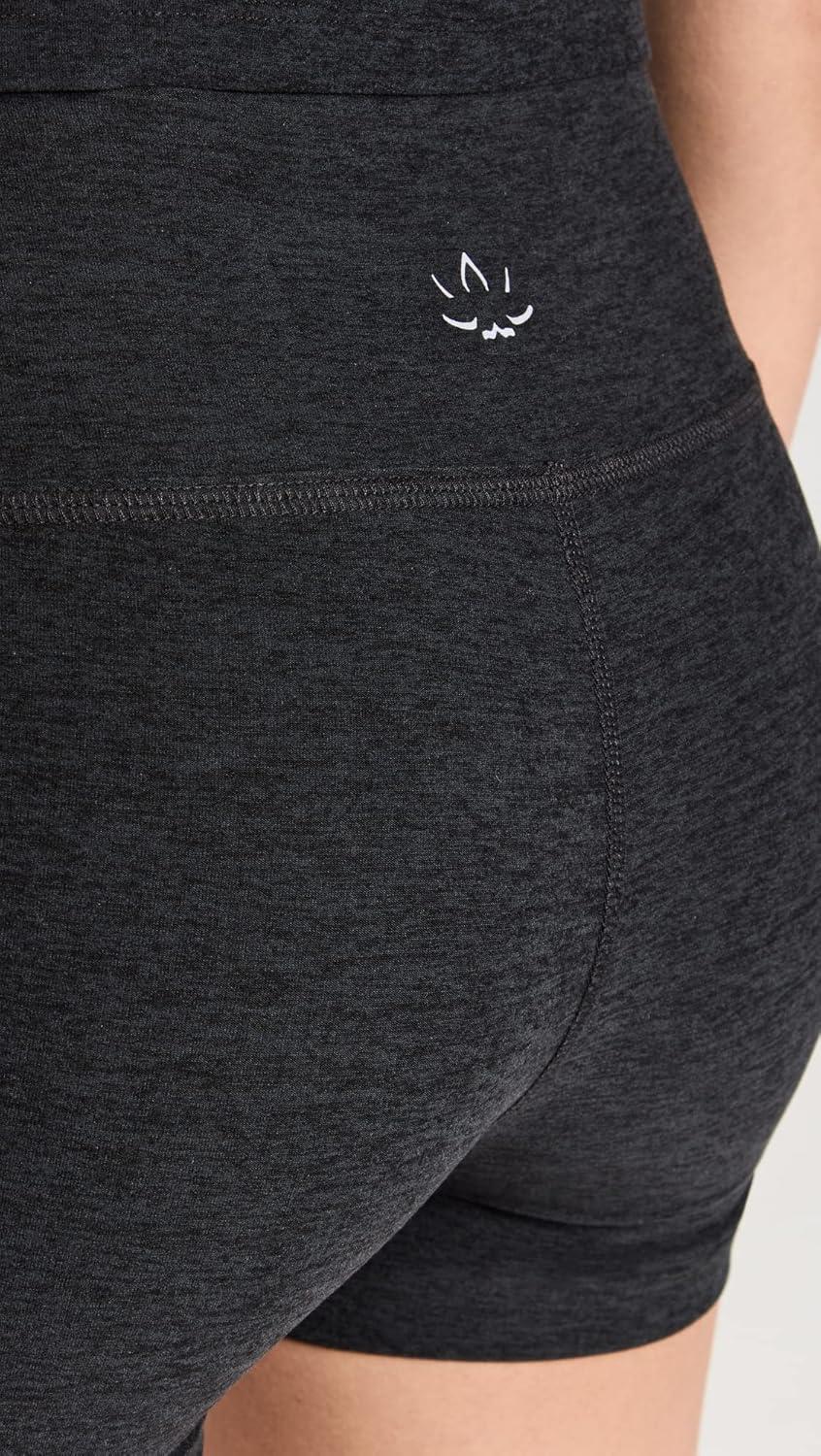 image:imageBeyond Yoga Womens Spacedye Keep Pace 3quot ShortsDarkest Night