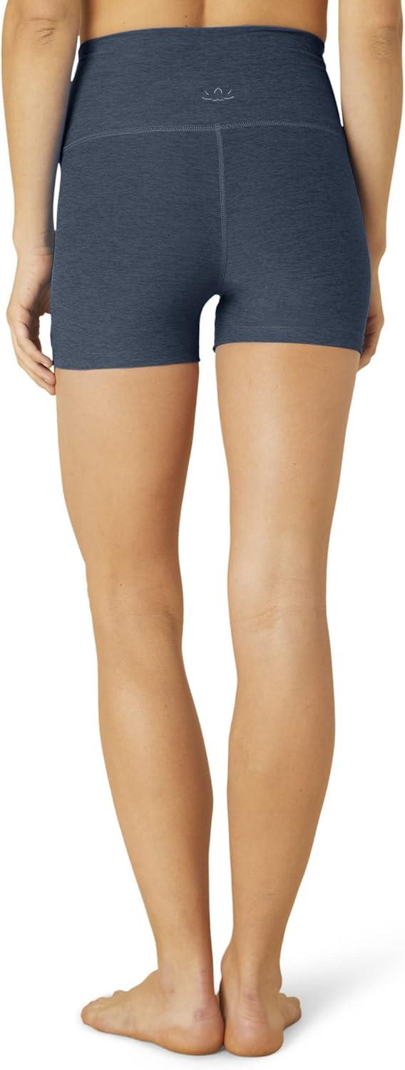 image:imageBeyond Yoga Womens Spacedye Keep Pace 3quot ShortsNocturnal Navy