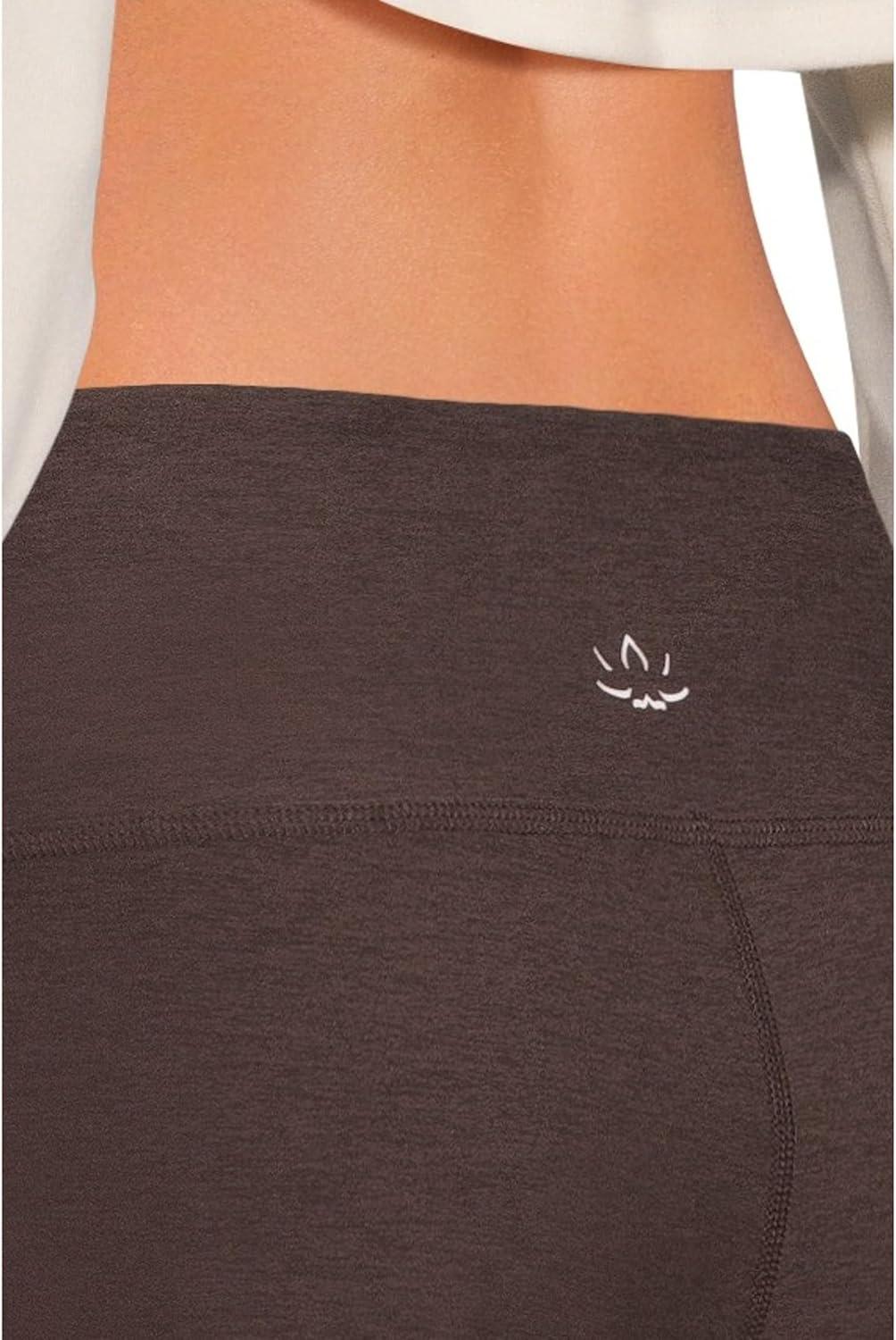 image:imageBeyond Yoga Womens Spacedye Laid Back PantDark Chocolate Heather