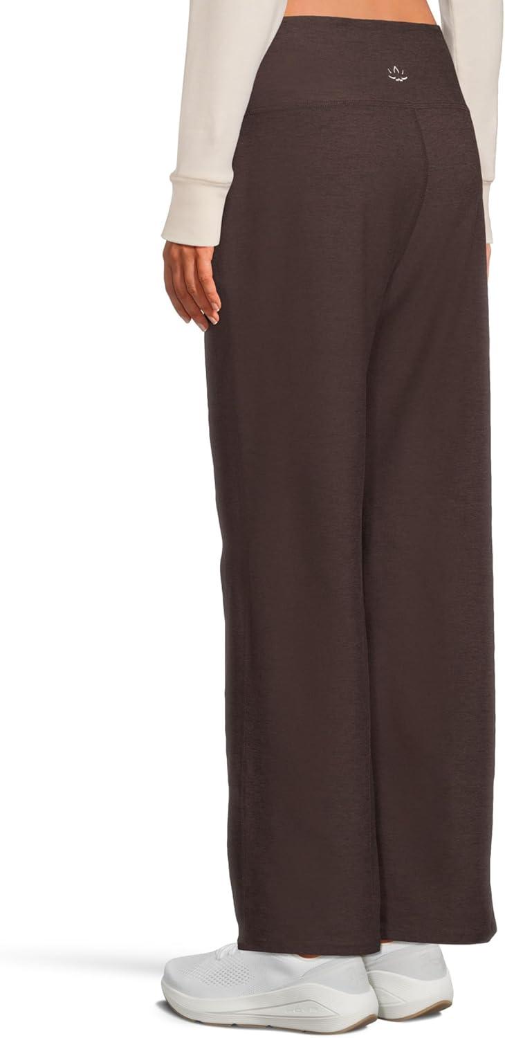 image:imageBeyond Yoga Womens Spacedye Laid Back PantDark Chocolate Heather
