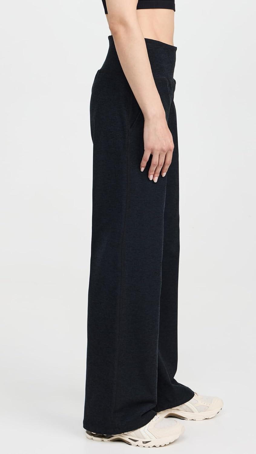 image:imageBeyond Yoga Womens Spacedye Laid Back PantDarkest Night