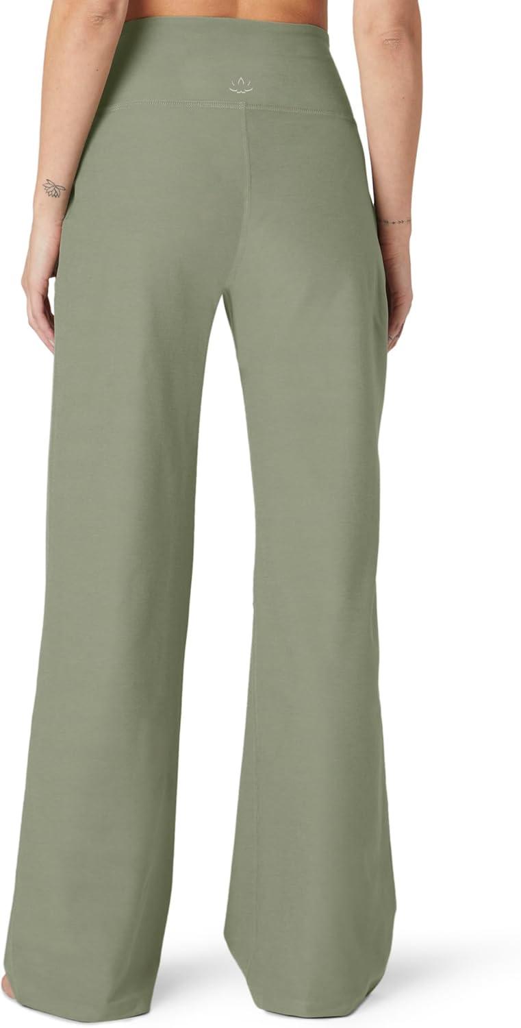 image:imageBeyond Yoga Womens Spacedye Laid Back PantGrey Sage Heather