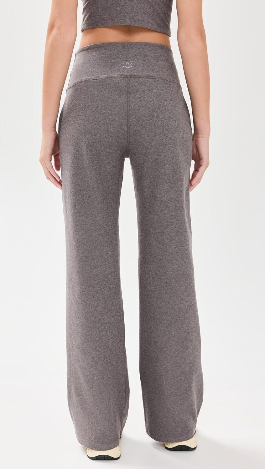 image:imageBeyond Yoga Womens Spacedye Laid Back PantSoft Umber Heather