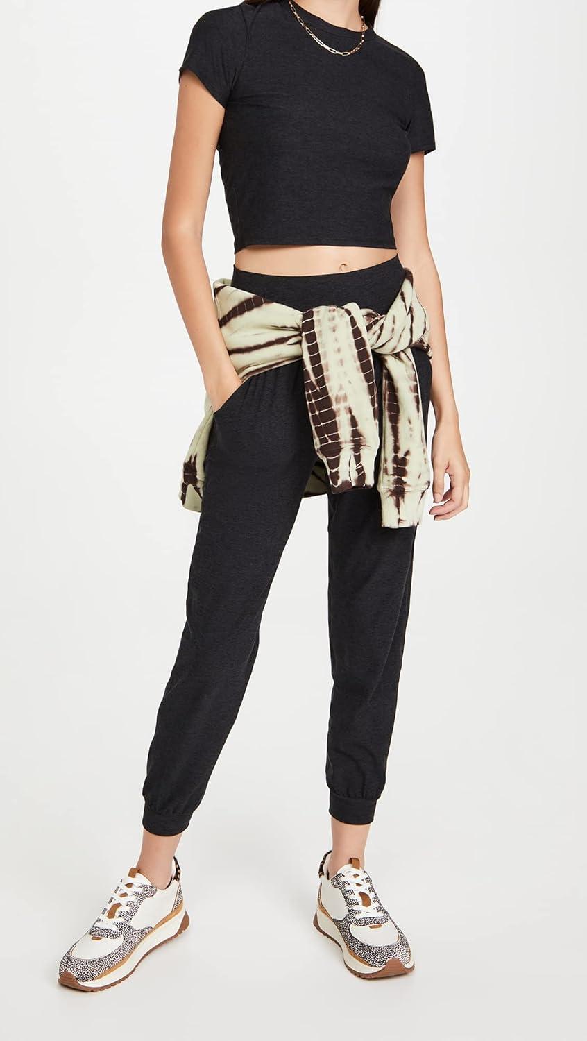 image:imageBeyond Yoga Womens Spacedye Midi JoggerDarkest Night
