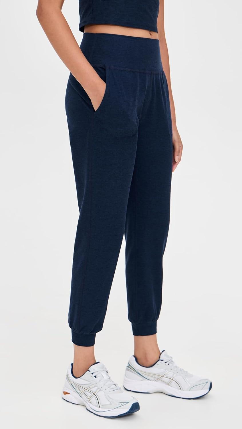 image:imageBeyond Yoga Womens Spacedye Midi JoggerNocturnal Navy