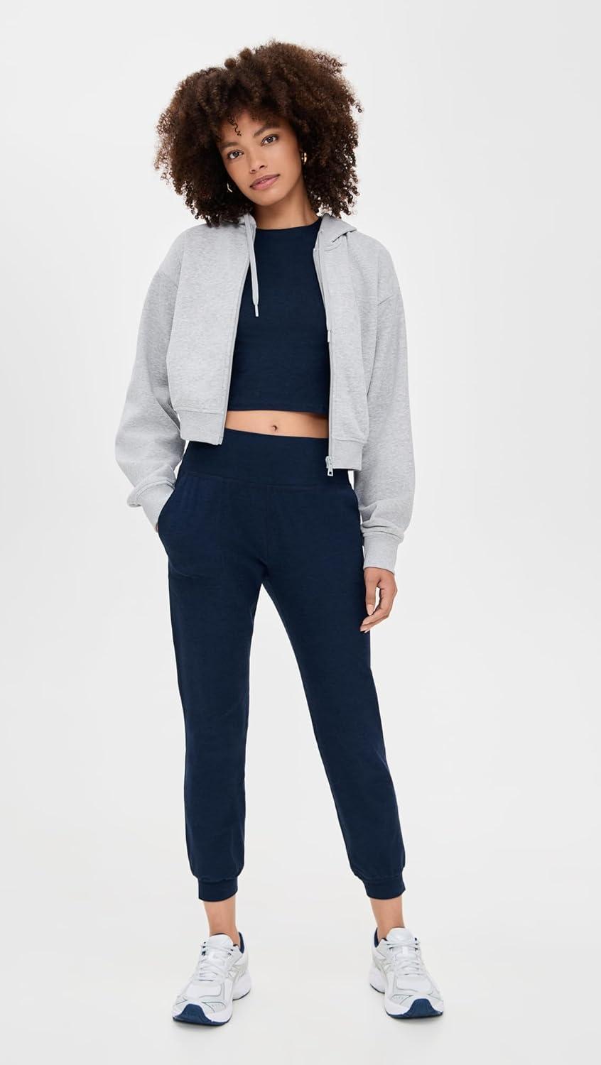 image:imageBeyond Yoga Womens Spacedye Midi JoggerNocturnal Navy