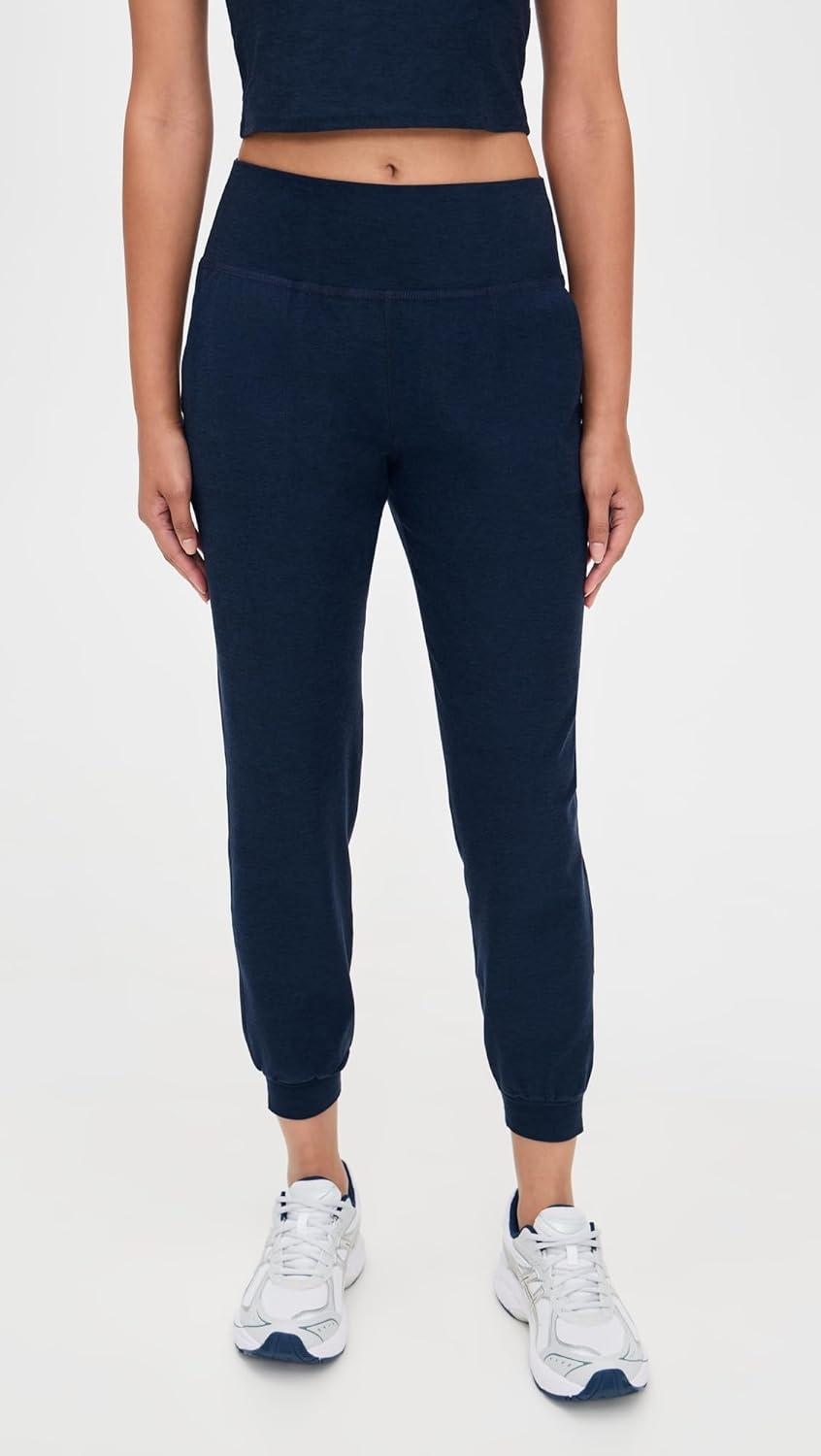 image:imageBeyond Yoga Womens Spacedye Midi JoggerNocturnal Navy