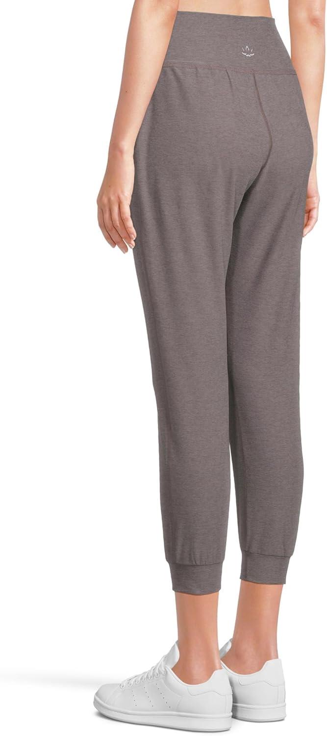 image:imageBeyond Yoga Womens Spacedye Midi JoggerSoft Umber Heather